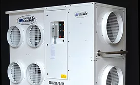 Renting portable units helps data centers to solve temporary cooling issues. Designed for the rental market, United CoolAir’s MACH-145 is a 12-ton portable unit with an optional dehumidification mode.