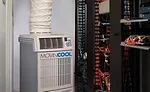 MovinCool’s Office Pro 12 model can provide cooling in tight spaces, such as an equipment closet.