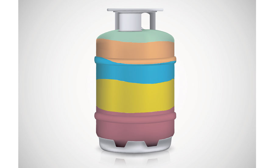 Say goodbye to the rainbow of refrigerant canister colors