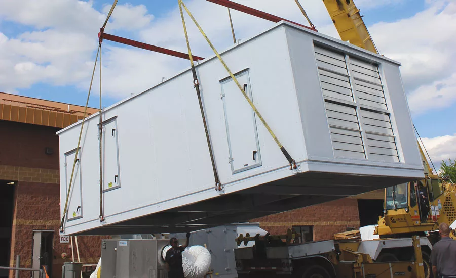 indirect evaporative cooling (IDEC) unit