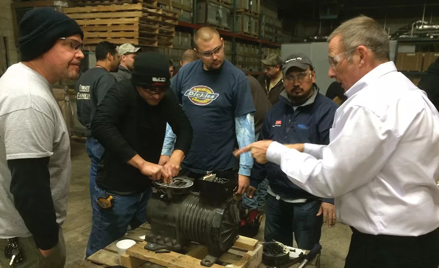 Illco Inc. conducts its training in the spring and fall, with most classes held at its Elk Grove, Illinois, training center.