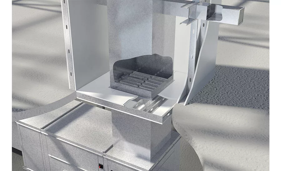 GOLD WINNER Greenheck Fan Corp. Horizontal Mount Damper in Non-Concrete 2 Hour Fire Rated Barrier www.greenheck.com