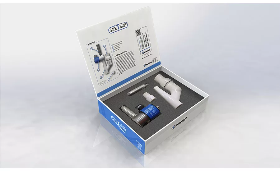 BRONZE WINNER Drain Shield Safe-T-Flush www.drain-shield.com