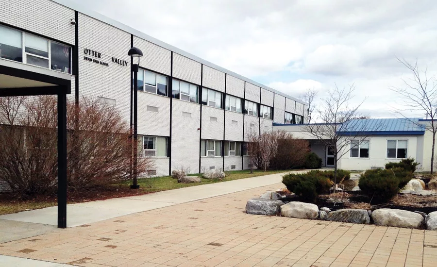 Otter Valley Union High School in Brandon, Vermont, is undertaking major building improvement projects paid for with energy cost savings through a partnership with Johnson Controls Inc.