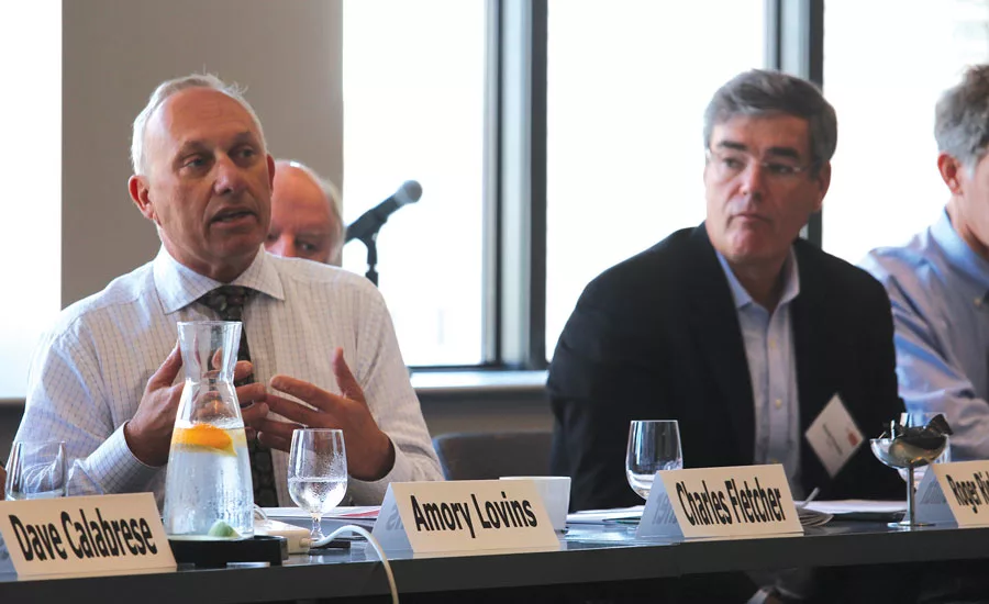 Charles Fletcher, executive vice president at Emcor Services/Mesa Energy Systems Inc. in Irvine, California, shares his view as a contractor during the roundtable discussion.