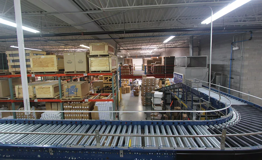 Installing a conveyor belt system inside its warehouse was a step toward greater efficiency and productivity for the team at Neuco Inc.