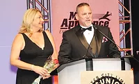 Husband-and-wife team Ray and Tina Bramble, owners of Aire Serv of Bull Run, Virginia, were named Aire Serv’s Franchisee of the Year.