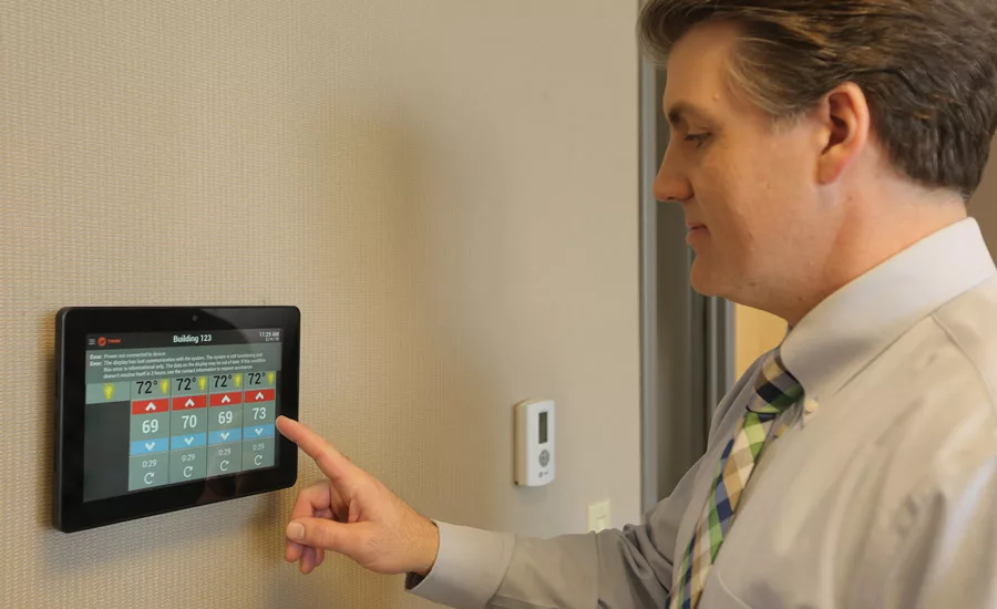 For small- to medium-sized building applications, Trane offers Tracer Concierge, which provides an easy way to get simplified building automation.