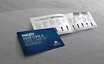 Mauzy Heating, Air & Solar has a folder it leaves with every client that includes a print version of its About Us web page. Photo courtesy Of Graphic D-Signs Inc.