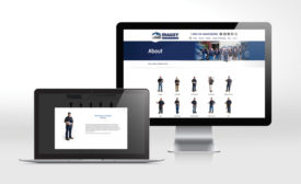 San Diego-based Mauzy Heating, Air & Solar took a creative approach on its About Us web page which features full body images of employees, nicknames, and short biographies.