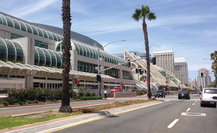 The San Diego Convention Center earned an efficiency rebate from its energy company after a recent upgrade of its kitchens.