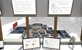 A view of the monitoring station of Danfoss’s Smart Store solution.