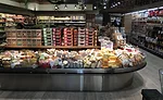 The cheese display at DeCicco & Sons’ Platinum GreenChill store in Larchmont, New York.