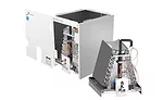 Modine: GS/ES split geothermal system with matching GA/EA air handler or cased/uncased air coil