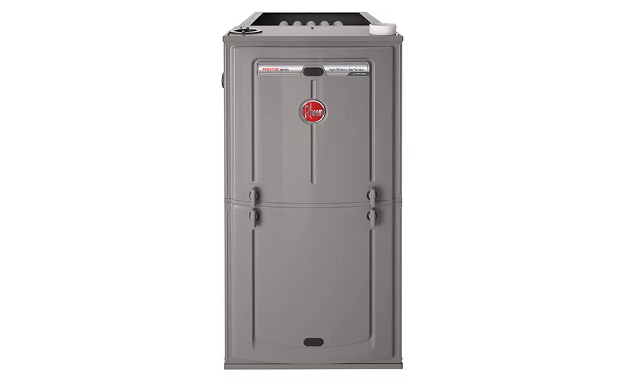 Rheem: EcoNet™-enabled Prestige™ Series modulating R97V gas furnace