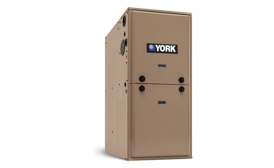 York: LX Series TM9Y two-stage gas furnace, TM9Y080C16MP11