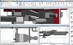 Autodesk Revit software uses manufacturer-specific content to help generate better estimates, create more accurate and detailed models, and directly drive MEP fabrication. Photo courtesy of Autodesk Inc.