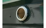 a vent with a wire across it to prevent nest building