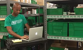 HVAC ON DEMAND: National Equipment Parts operates a 10,000-square-foot fulfillment center in Pennsylvania.