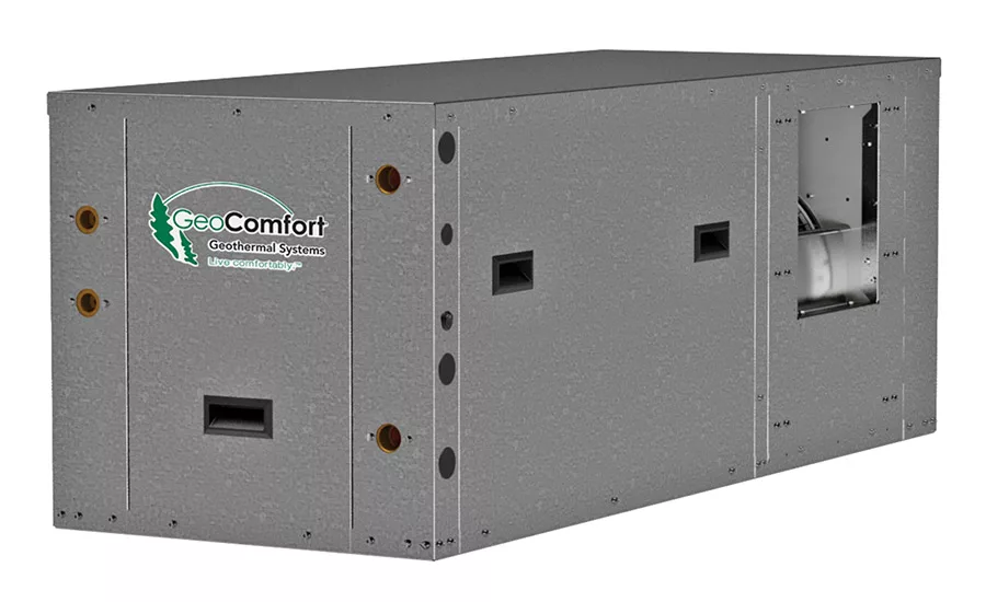 GeoComfort: Element Series GZT 024-072, compact, horizontal, packaged, ground-source heat pump