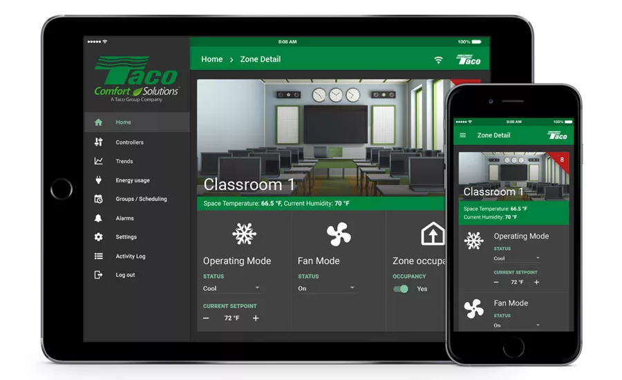 updated user interface for Taco's LCI-4