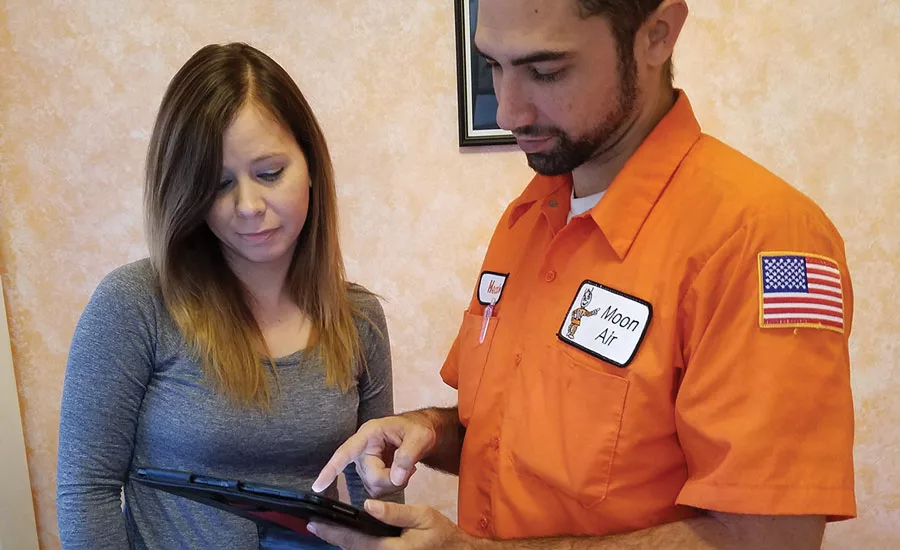 TOUTING THE TABLET: