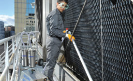 Cooling tower vacuum
