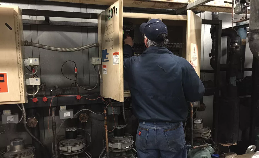 Strange smell HVACR
