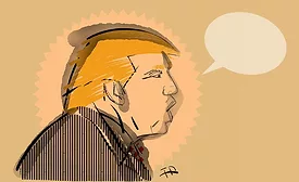 Trump illustration