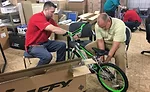 build bicycles for White’s Family Services
