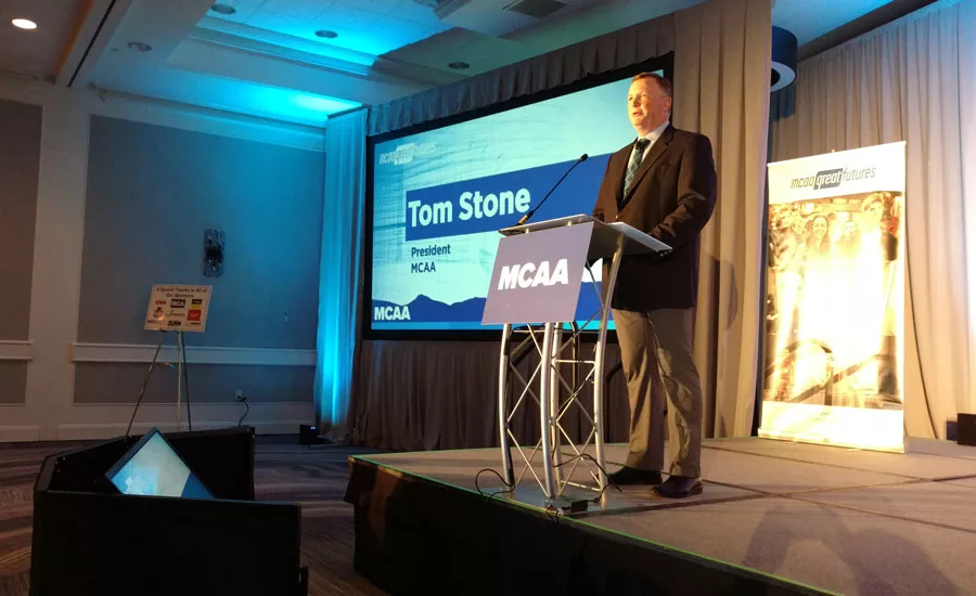 MCAA president Tom Stone