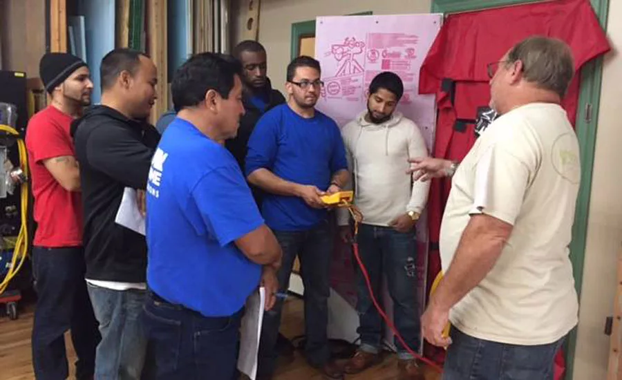 blower door training