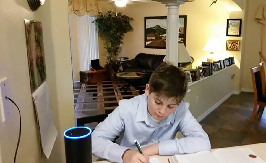 Amazon Echo device