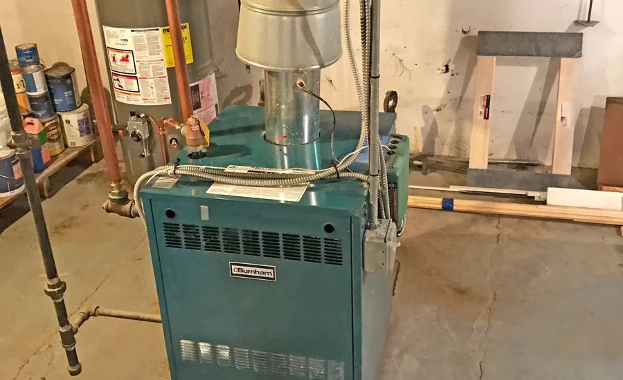 Burnham Series 2 cast-iron boiler