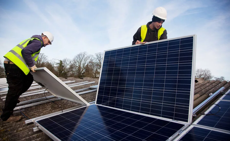 solar install