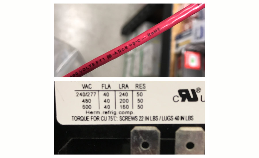 Residential Service Wire Size Chart