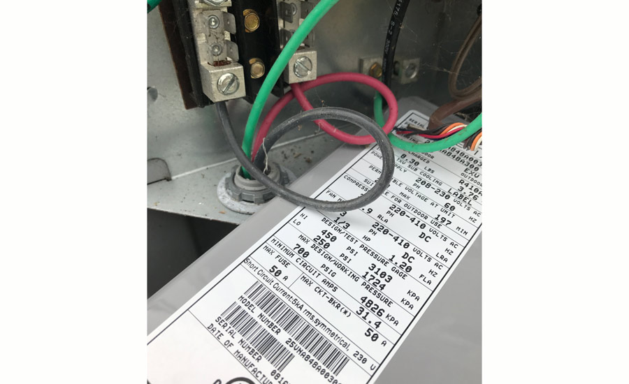 Motor Disconnect Sizing Chart