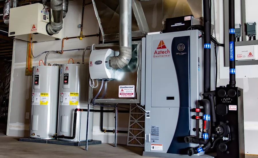 Aztech Geothermal variable speed system