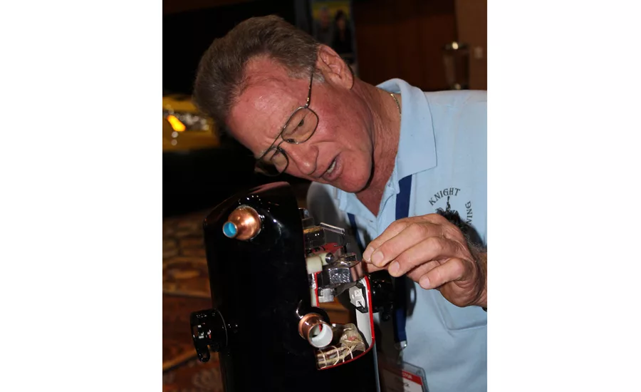 Chuck Knight, owner, Knight Air Conditioning Inc.