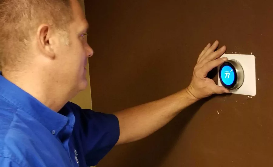 programmable thermostat