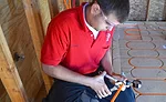 pressure test for the Watts RadiantPEX