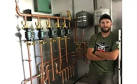 Keefer Rader, owner, Outlaw Mechanical
