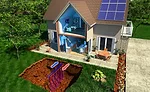geothermal heating and cooling system