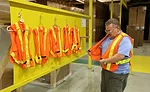 high-visibility vest