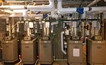 Weil-McLain Ultra 550 MBH high-efficiency condensing gas boilers