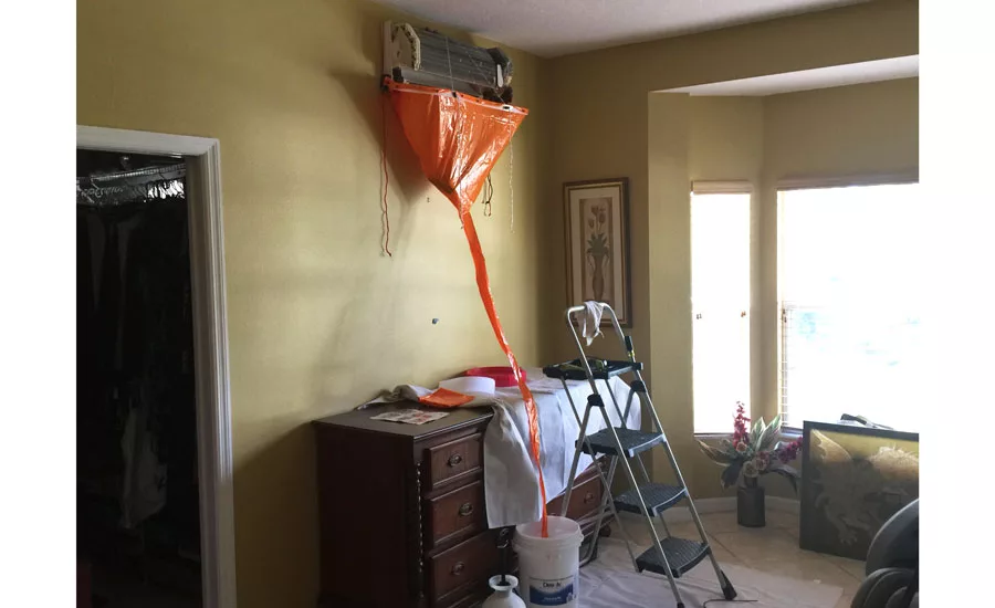 A ductless cleaning kit — Rectorseal Desolv™ — used to clean the evaporator in place - Ductless Systems - ACHR