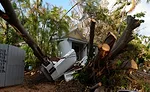 Hurricane damage