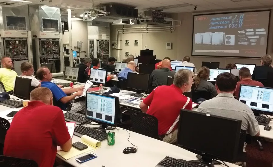 Fujitsu General America’s training curriculum