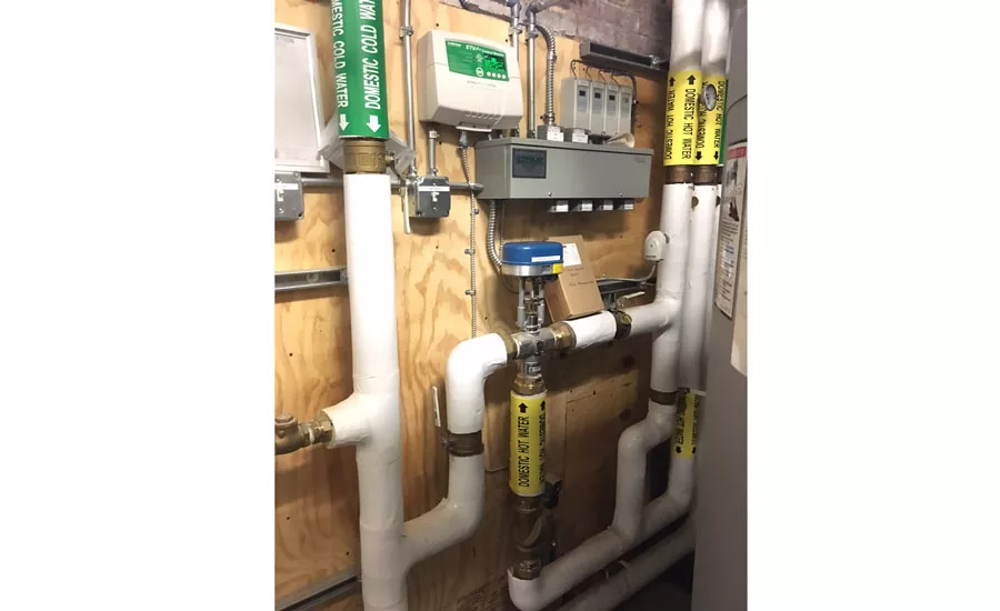 hydronic pipe layout