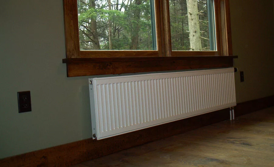hydronic panel radiator